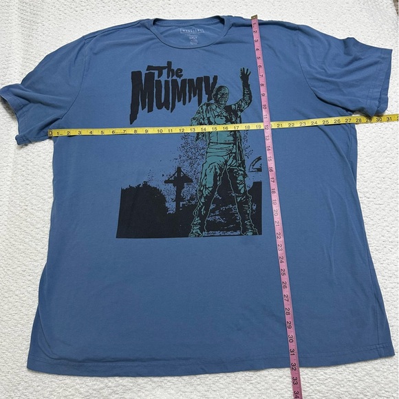 Universal Monsters The Mummy Blue T-Shirt Men’s Size 3XLT - Picture 3 of 8